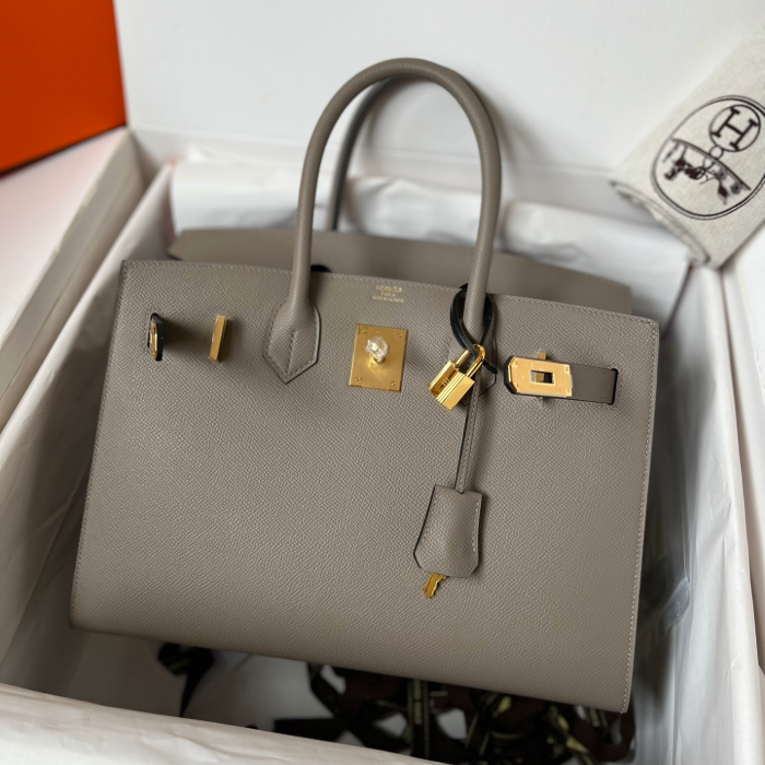 반수공 에르메스 버킨백 30 에토프 금장 엡송