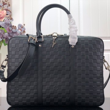 루이비통 다미에 도큐먼트 보야주 토트 숄더백 PM M41478