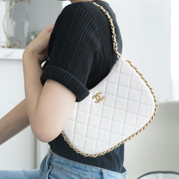 팬더샵 샤넬 체인 어라운드 호보백 화이트 미디움