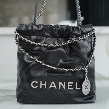 팬더샵 샤넬 23SS 22백 미니 블랙 실버