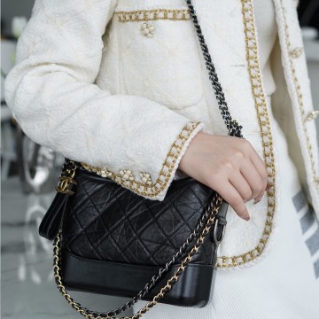 팬더샵 샤넬 클래식 가브리엘 호보백 블랙 스몰