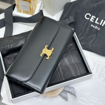 셀린느 트리오페 라지 플랩 지갑 10E313