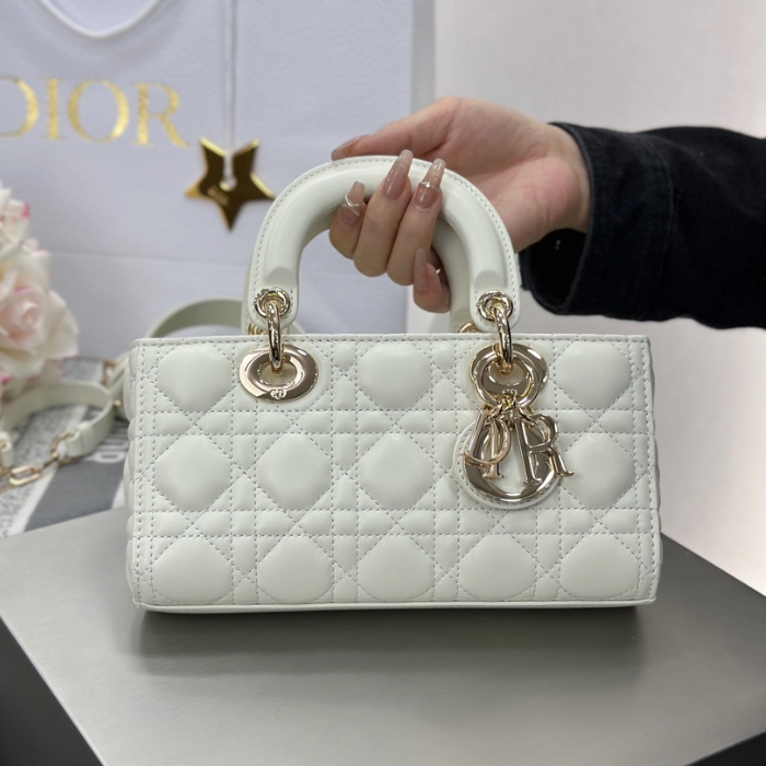 디올 스몰 레이디 디조이 백 라떼