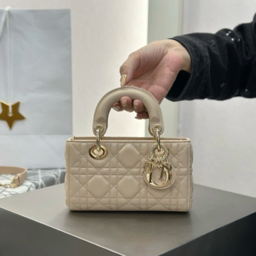 디올 마이크로 레이디 디조이 백 베이지