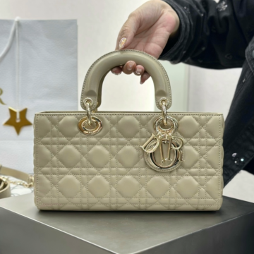 디올 미디엄 레이디 디조이 백 베이지