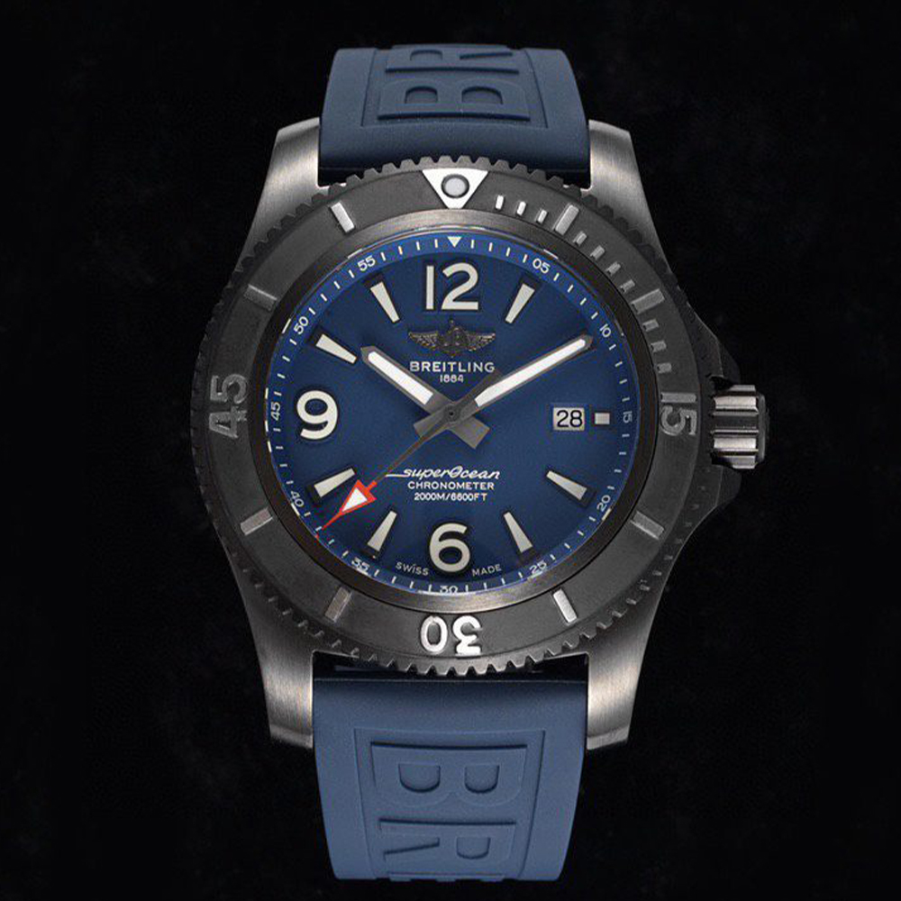 TF공장 브라이틀링 슈퍼오션 46 청판 다이얼 M17368D71C1S2