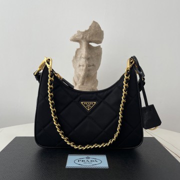 프라다 리에디션 1995 체인 리나일론 블랙 1BC204