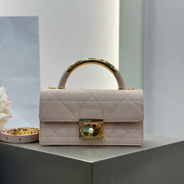 디올 미니 앙쥬 백 매크로까나쥬 핑크