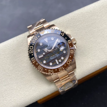 ARF공장 롤렉스 GMT마스터 루트비어 슈퍼루미네이티드 다이얼 로즈골드 금통 126715