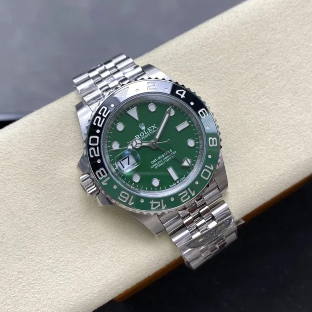 ARF공장 롤렉스 GMT마스터2 스트라이프 그린 다이얼 쥬빌레 126729