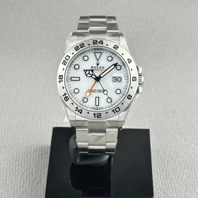 클린공장 롤렉스 익스플로러2 화이트 다이얼 42mm 226570