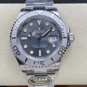 클린공장 롤렉스 요트마스터 그레이 다이얼 브레이슬릿 40mm 126622