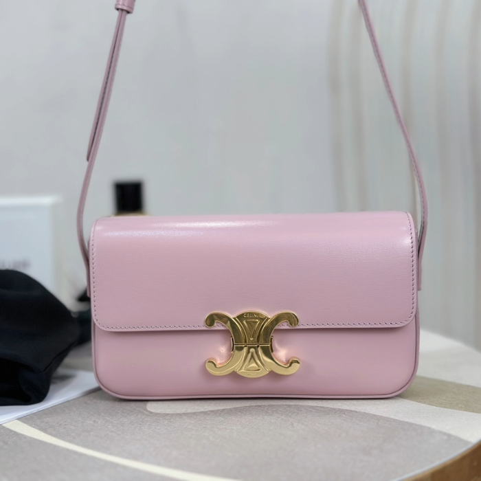 셀린느 트리오페 숄더백 핑크 194143