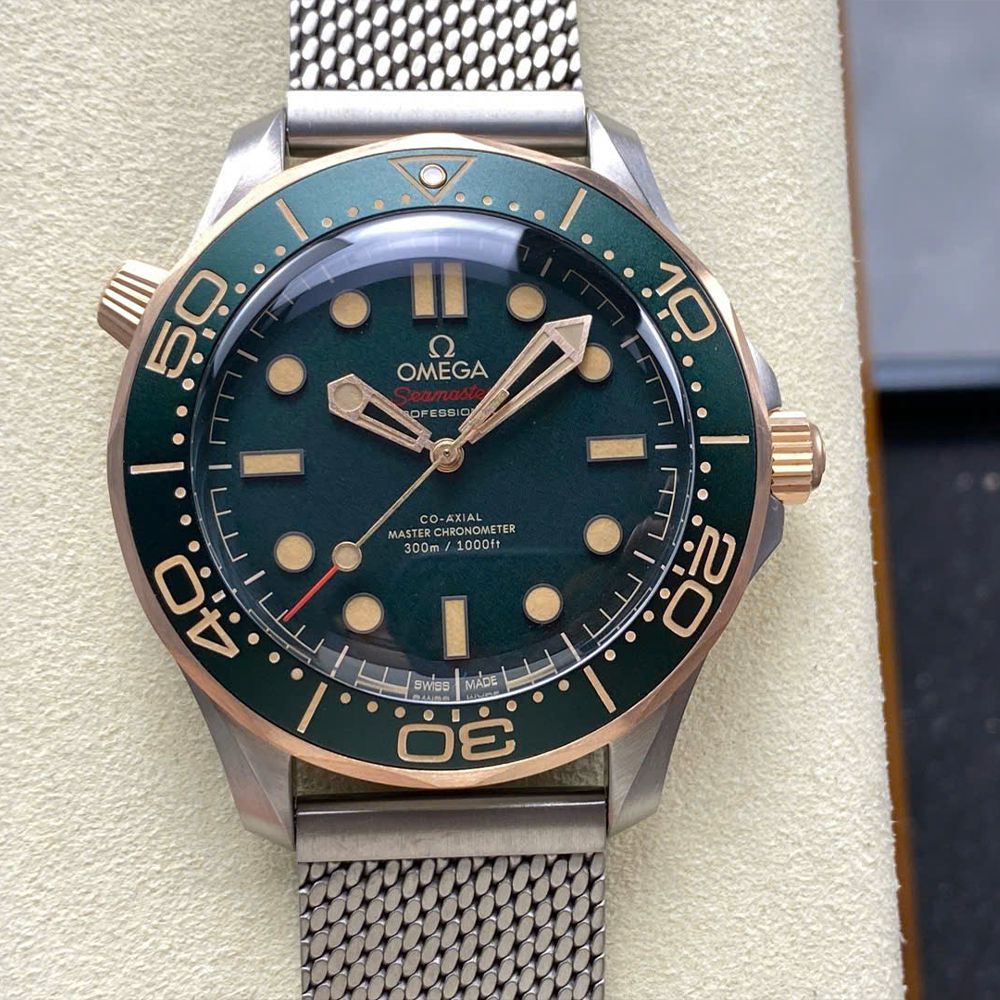 VS공장 오메가 씨마스터 다이버 300 그린 다이얼 42mm