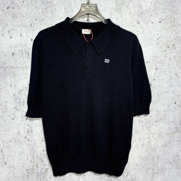 셀린느 트리오페 로고 자수 폴로 셔츠 2ADDT367Y 38NO