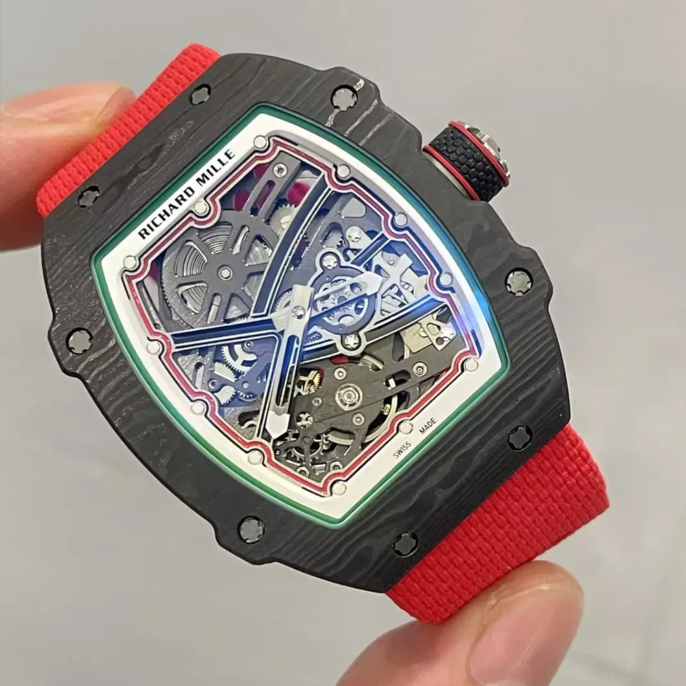 CNC 리차드밀 이탈리아 블랙 카본 RM67-02