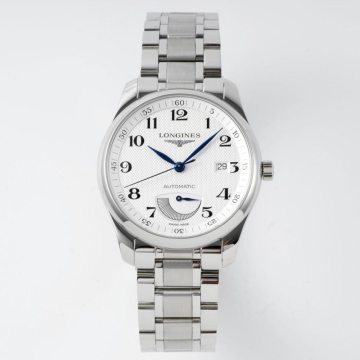 APS공장 론진 마스터 컬렉션 화이트 다이얼 40mm 스틸 밴드 L2.908.4.78.6