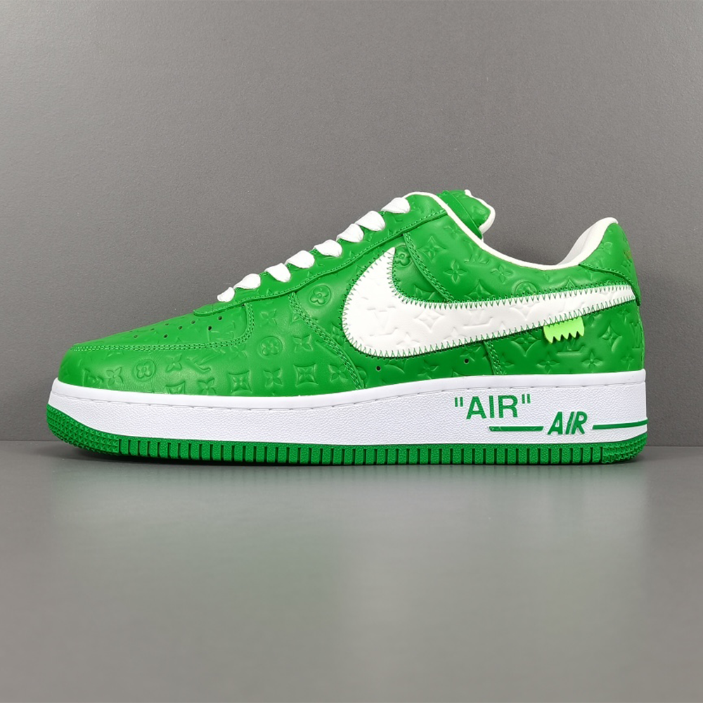 루이비통 X 나이키 에어 포스 1 그린 / 화이트