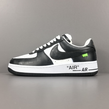 루이비통 X 나이키 에어 포스 1 화이트 / 블랙