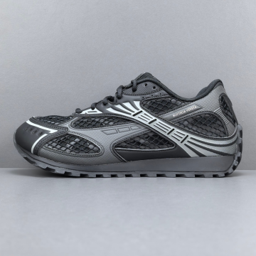 보테가베네타 오르빗 나일론 로우탑 스니커즈 블랙