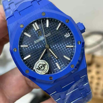 APS공장 오데마피게 로얄오크 블루 세라믹 청판 다이얼 15500