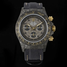 DIW 공장 롤렉스 데이토나 EXCEPTIONAL-1 티타늄 & 카본 파이버 카본 골드