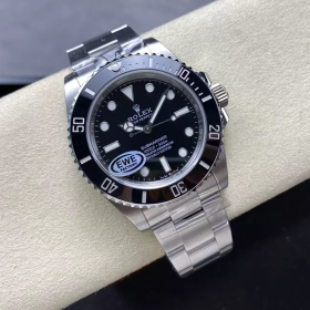 EW공장 롤렉스 신형 서브마리너 논 데이트 블랙 다이얼 41mm 124060