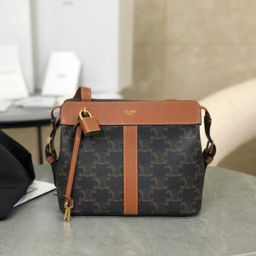 셀린느 트리오페 카바스 이너백 블랙 탄 191992