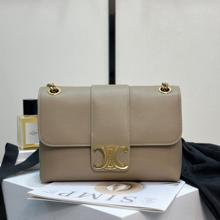 셀린느 틴 빅투아르 숄더백 카푸치노 미디엄 115853