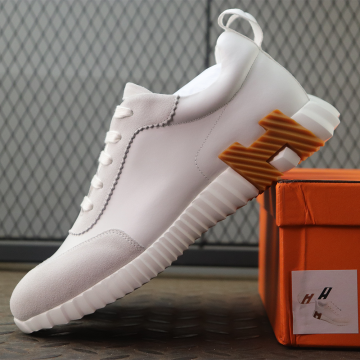 에르메스 바운싱 스니커즈 화이트 브라운