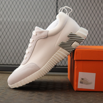 에르메스 바운싱 스니커즈 립스탑 패브릭 그레이