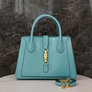 구찌 재키 1961 미디엄 토트백 라이트 블루