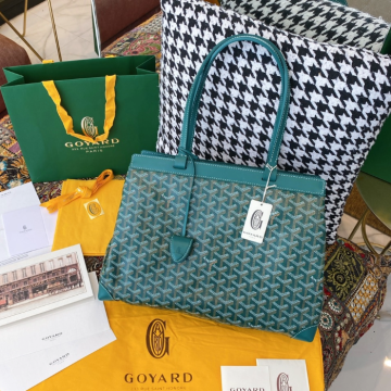 고야드 벨샤스 토트백 그린