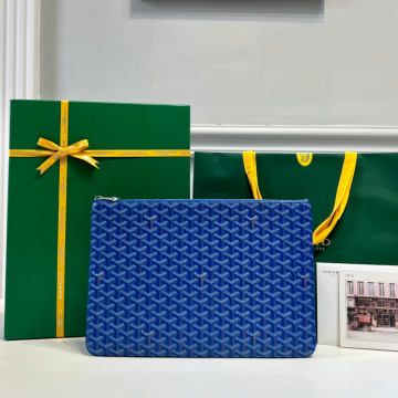 고야드 세나 클러치 GM 블루