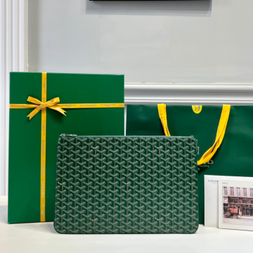 고야드 세나 클러치 GM 그린