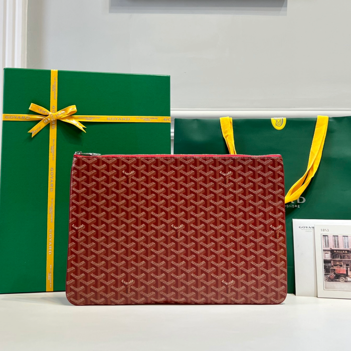 고야드 세나 클러치 GM 레드