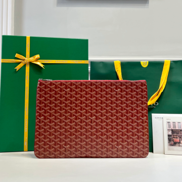 고야드 세나 클러치 GM 레드