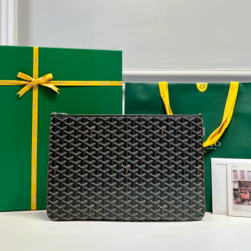 고야드 세나 클러치 GM 블랙탄