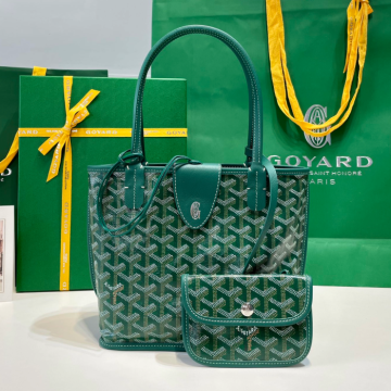 고야드 미니 앙주 토트백 그린