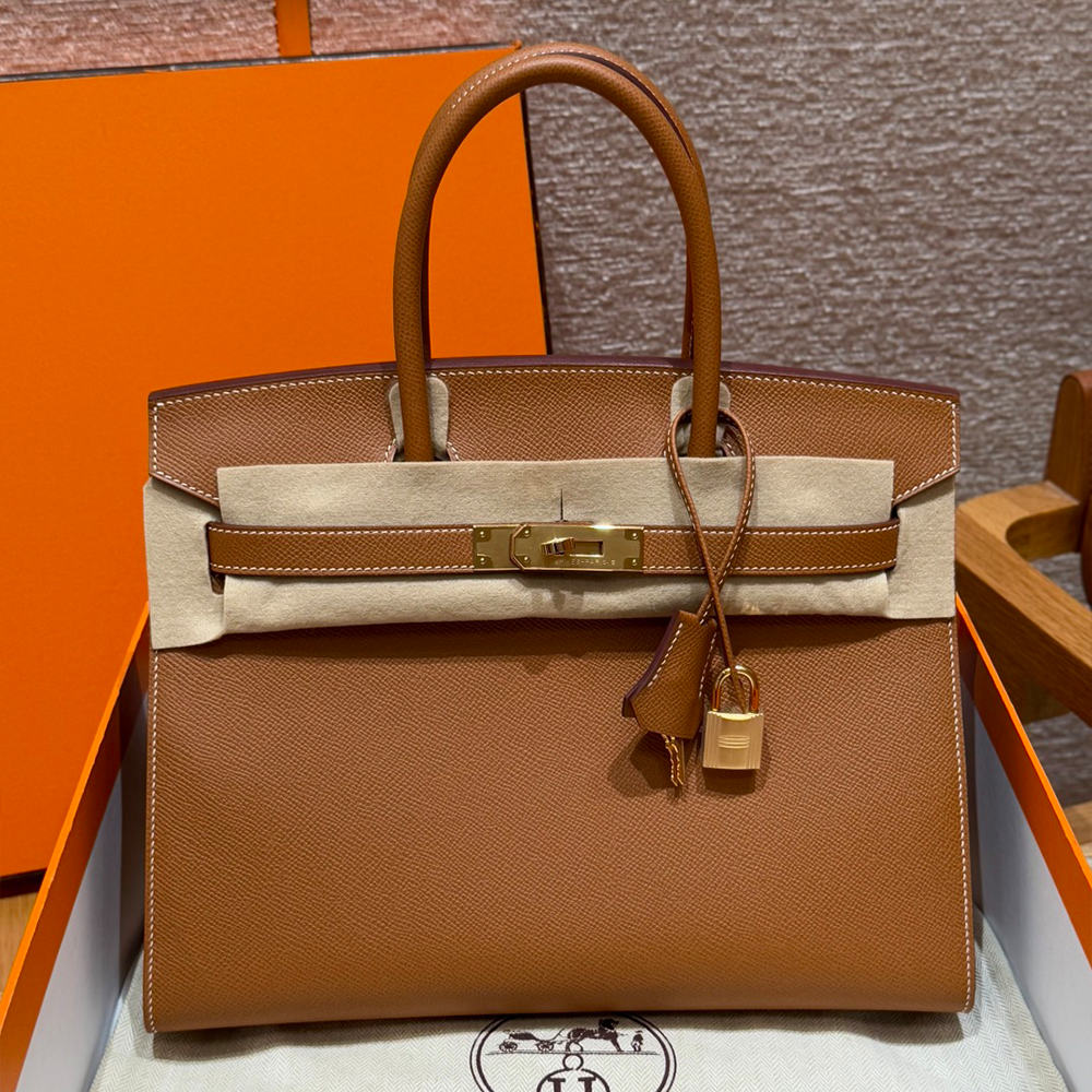 올수공 에르메스 버킨 30 37/gold 엡송 가죽 골드 하드웨어