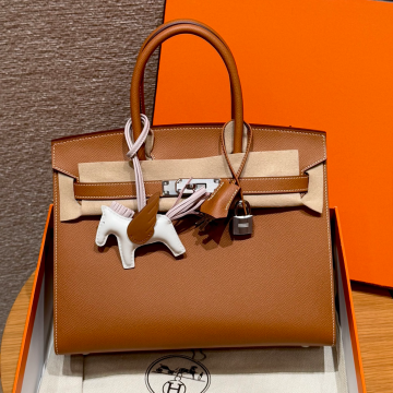 올수공 에르메스 버킨 30 37/Gold 엡송 가죽 실버 하드웨어