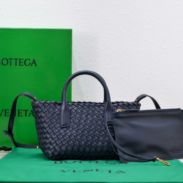 보테가베네타 까바 미니 토트백