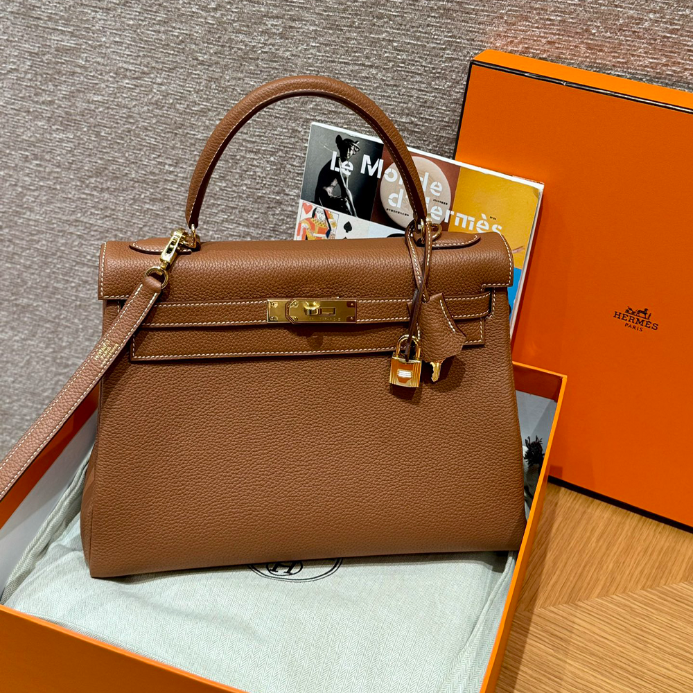 올수공 에르메스 켈리 32 ck37/gold 토고 가죽 골드 하드웨어