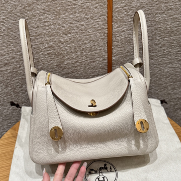 올수공 에르메스 린디 26 10/Craie 클레망스 골드 하드웨어