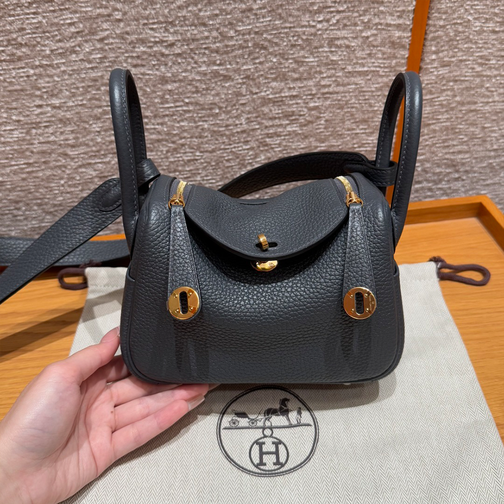 올수공 에르메스 린디 미니 H0/Girs Misty 클레망스 골드 하드웨어