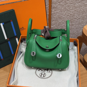 올수공 에르메스 린디 미니 1k/Bambou 클레망스 실버 하드웨어