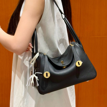 올수공 에르메스 린디 26 89/noir 클레망스 골드 하드웨어