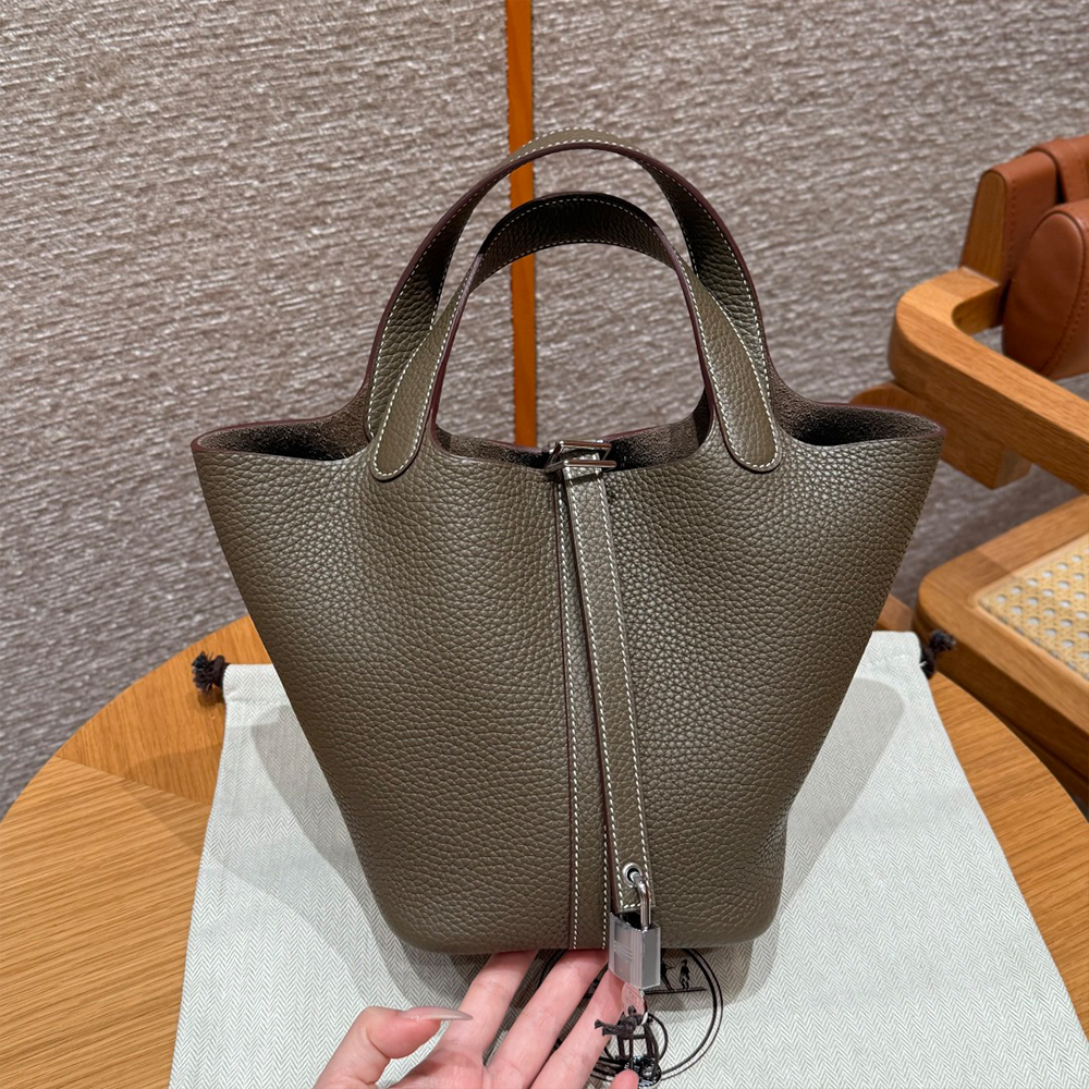 올수공 에르메스 피코탄 18 18/Etoupe 클레망스 실버 하드웨어