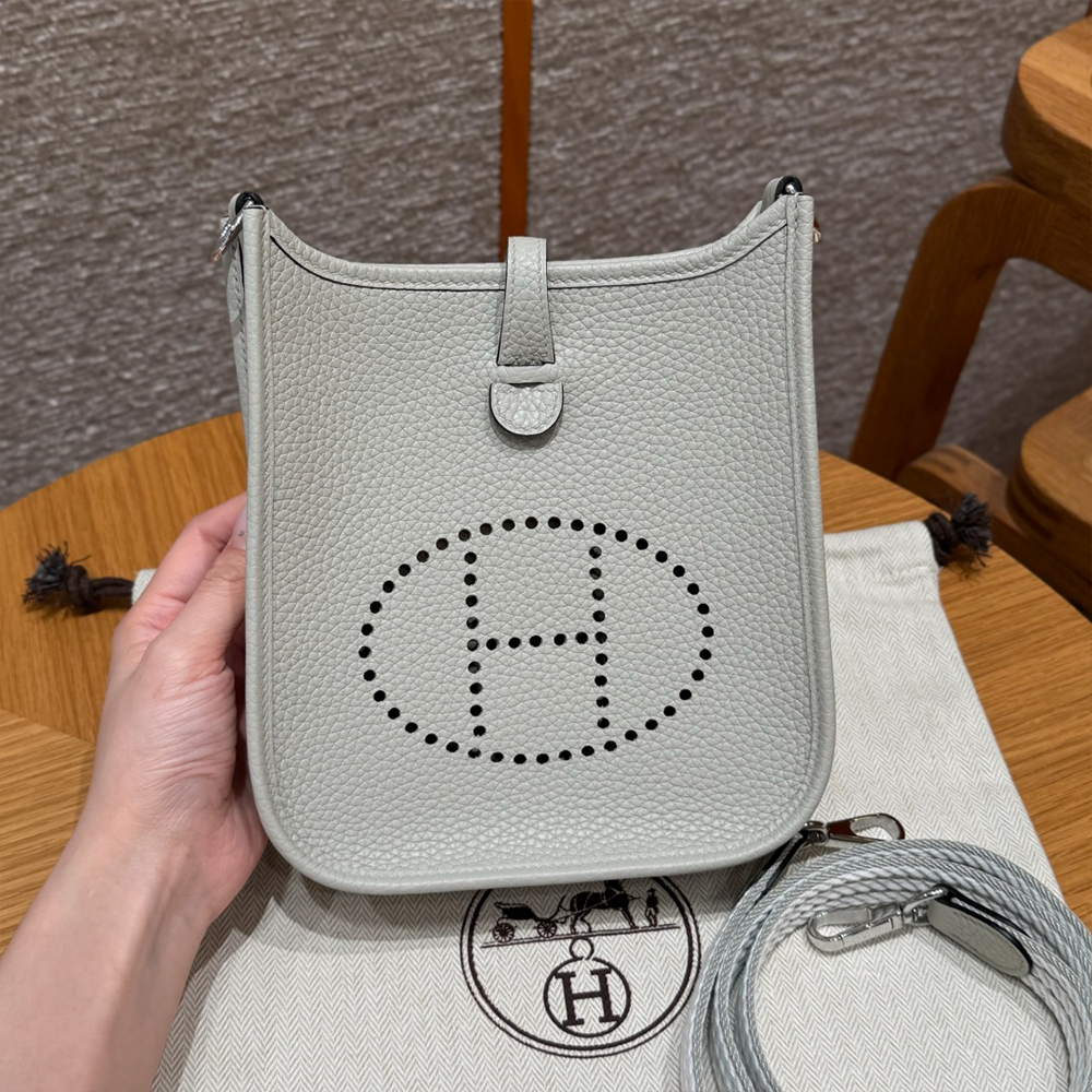 올수공 에르메스 에블린 미니 8U/Blue glacier 클레망스 실버 하드웨어