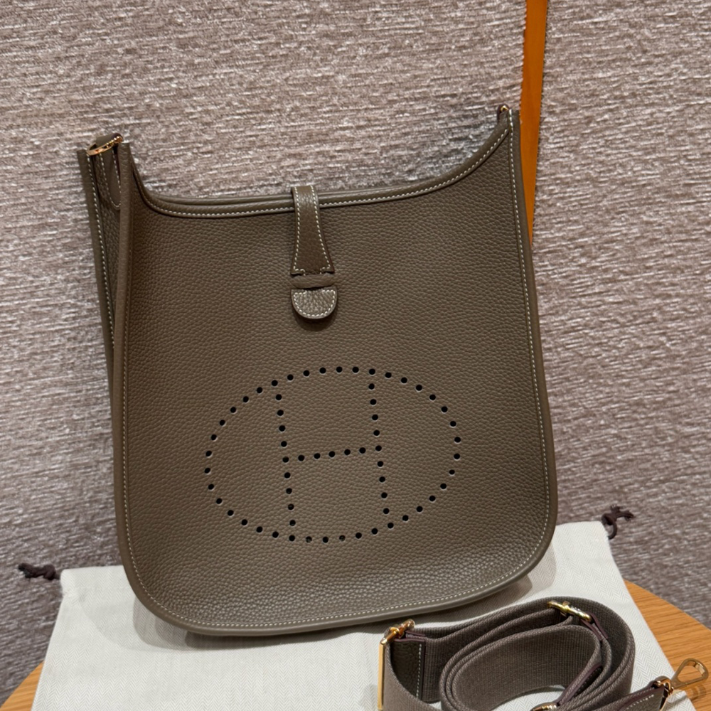 올수공 에르메스 에블린 29 18/Etoupe 클레망스 골드 하드웨어